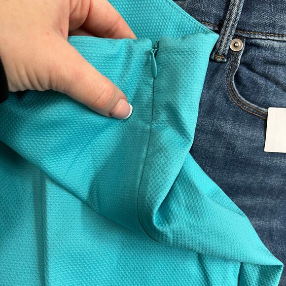 NEW Talbots Heritage Blue Straight Leg Pants Size 12 - Picture 7 of 7